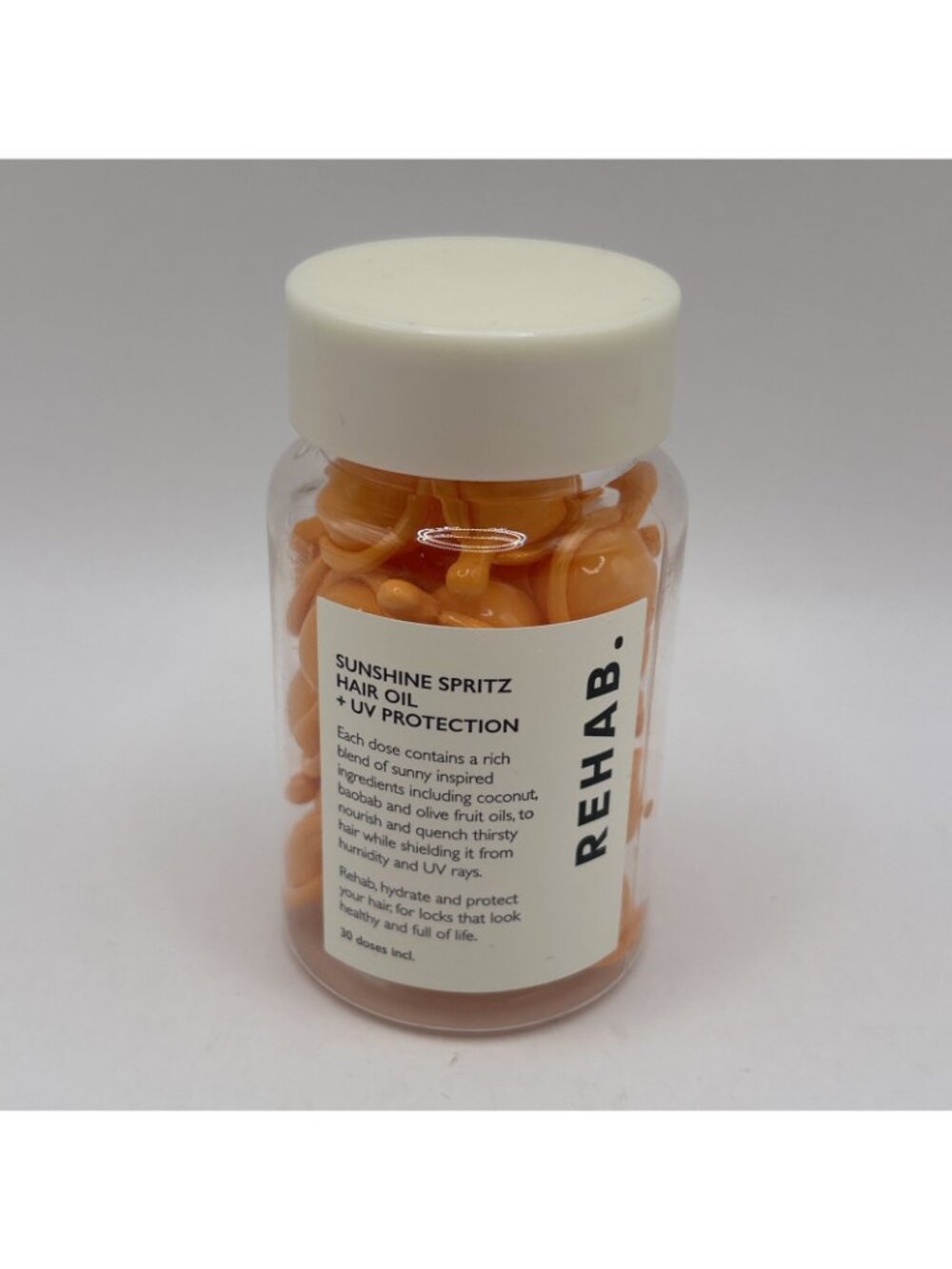 Rehab Sunshine Spritz Hair Oil 30 Applications UV Protection New Sealed Orange - Picture 2 of 10